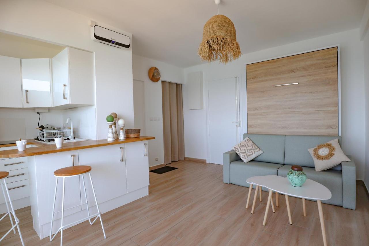 Bord De Plage - Studio En Front De Mer Le Lavandou Exterior photo